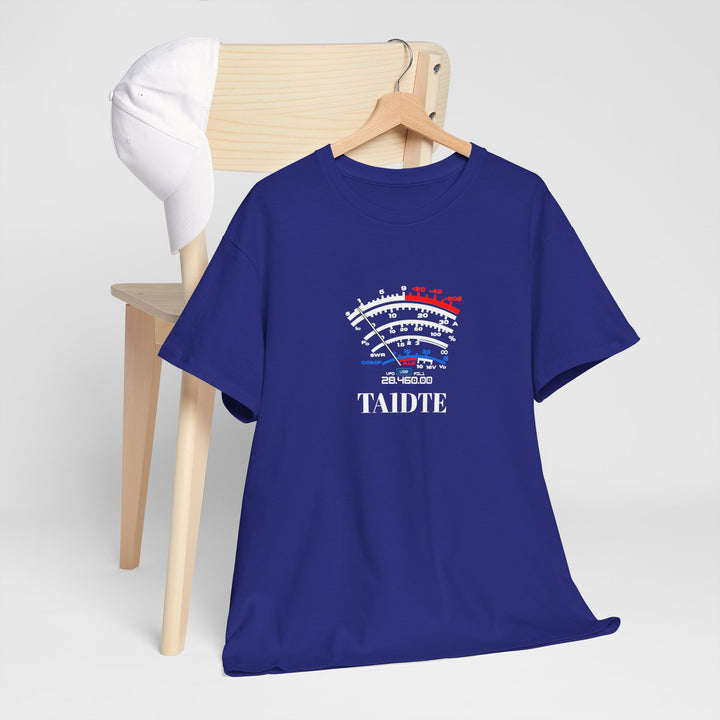 High-Visibility Personalized SW Meter Ham Radio T-Shirt with Custom Callsign