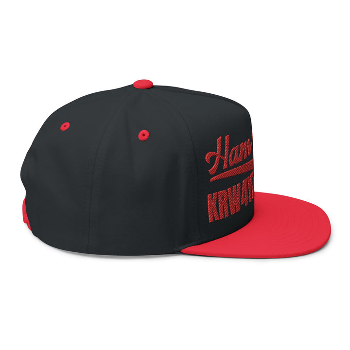 Personalized Ham Radio Flat Bill Cap – Custom Callsign