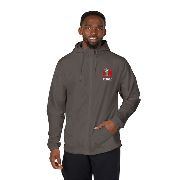Personalized Ham Radio Windbreaker Jacket with Custom Call Sign
