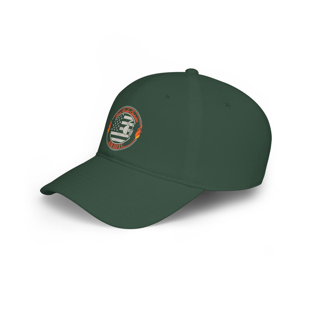 Personalized American Flag Ham Radio Baseball Cap with Custom Callsign