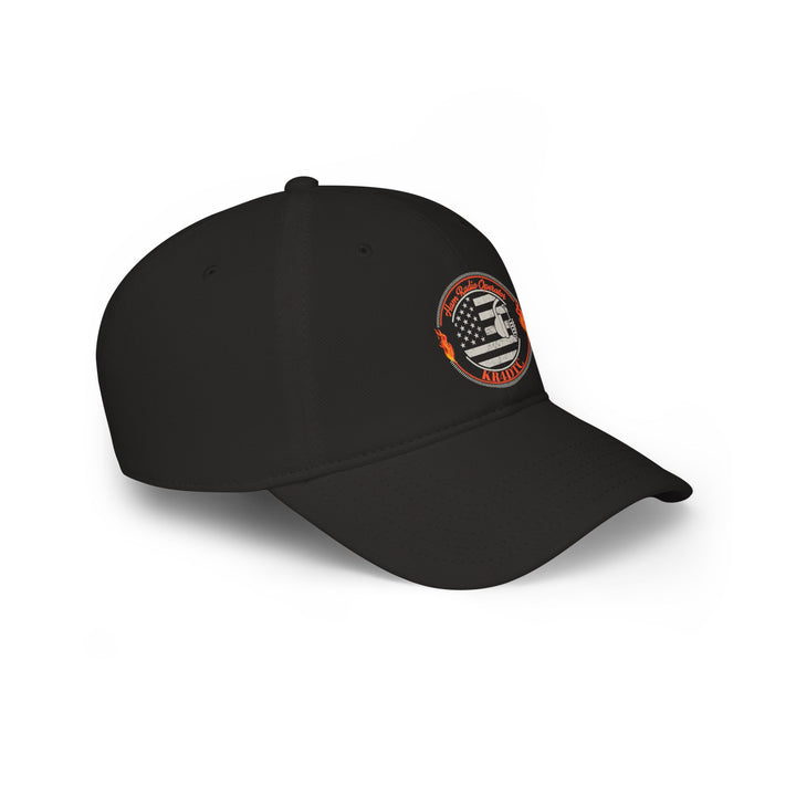 Personalized American Flag Ham Radio Baseball Cap with Custom Callsign
