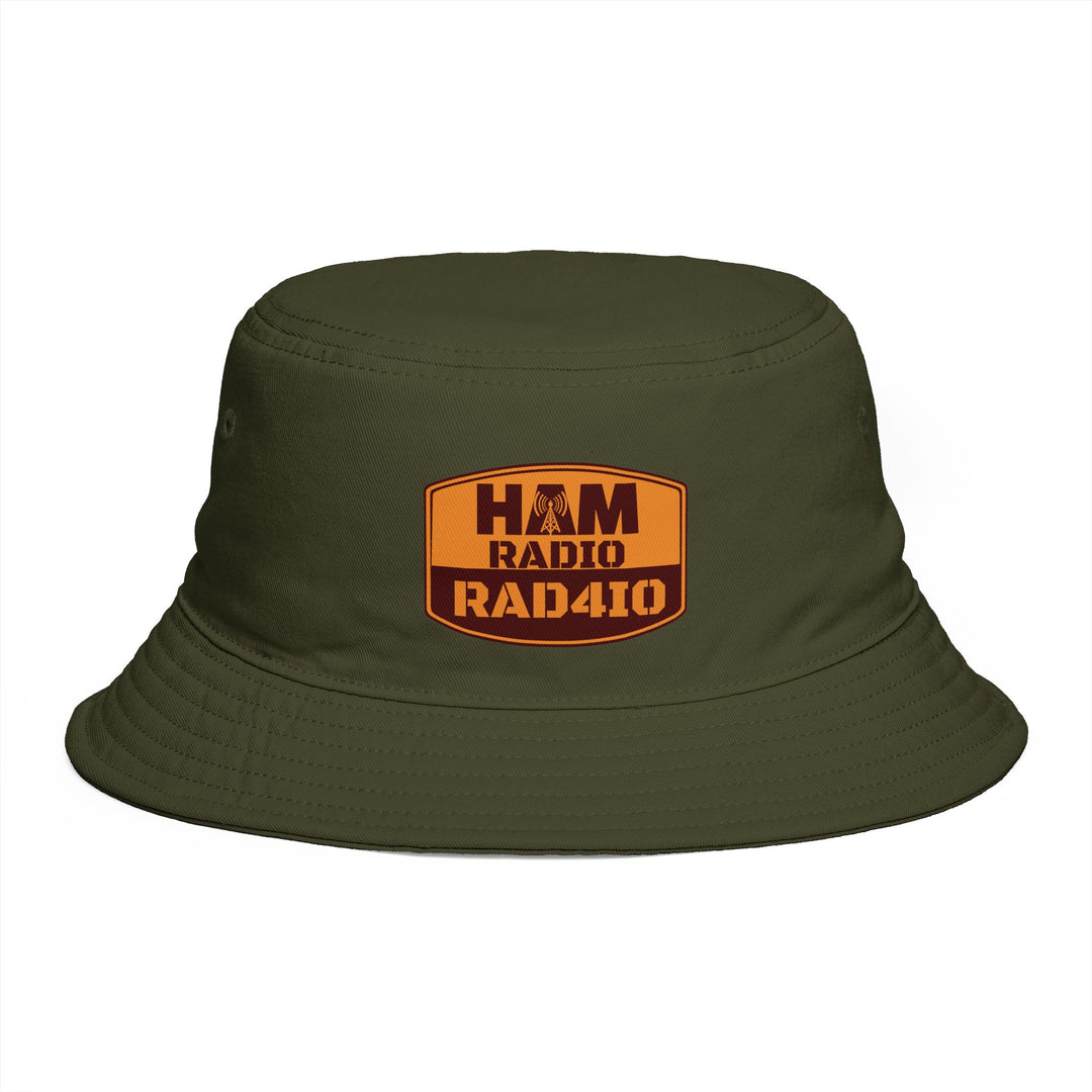Personalized Ham Radio Bucket Hat – Custom Callsign