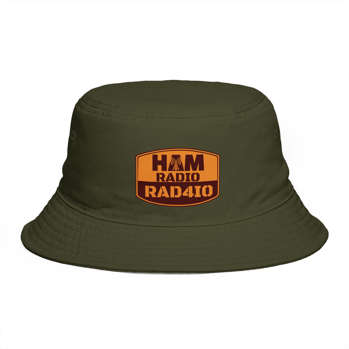 Personalized Ham Radio Bucket Hat – Custom Callsign