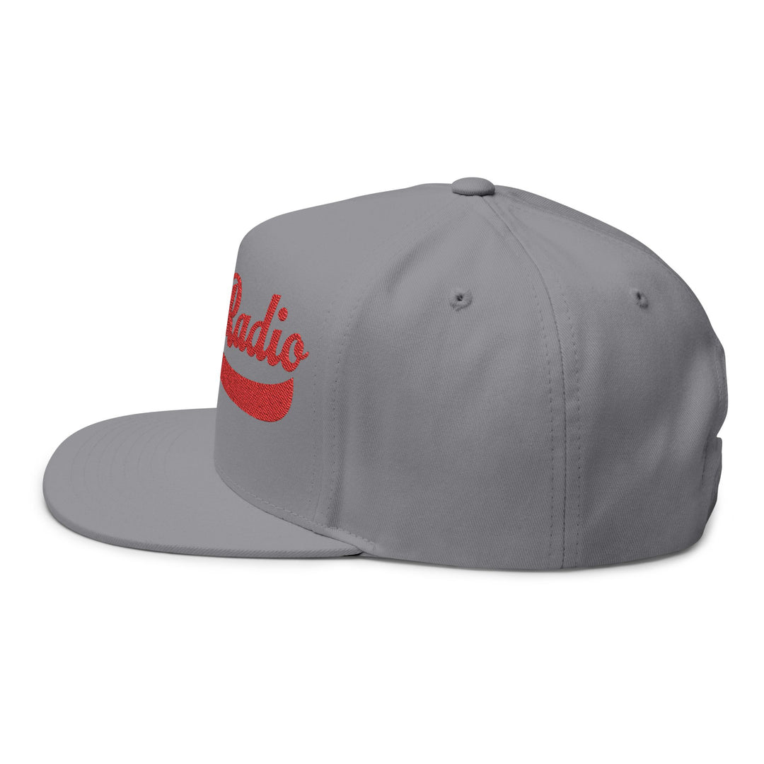 Personalized Ham Radio Flat Bill Cap – Custom Callsign