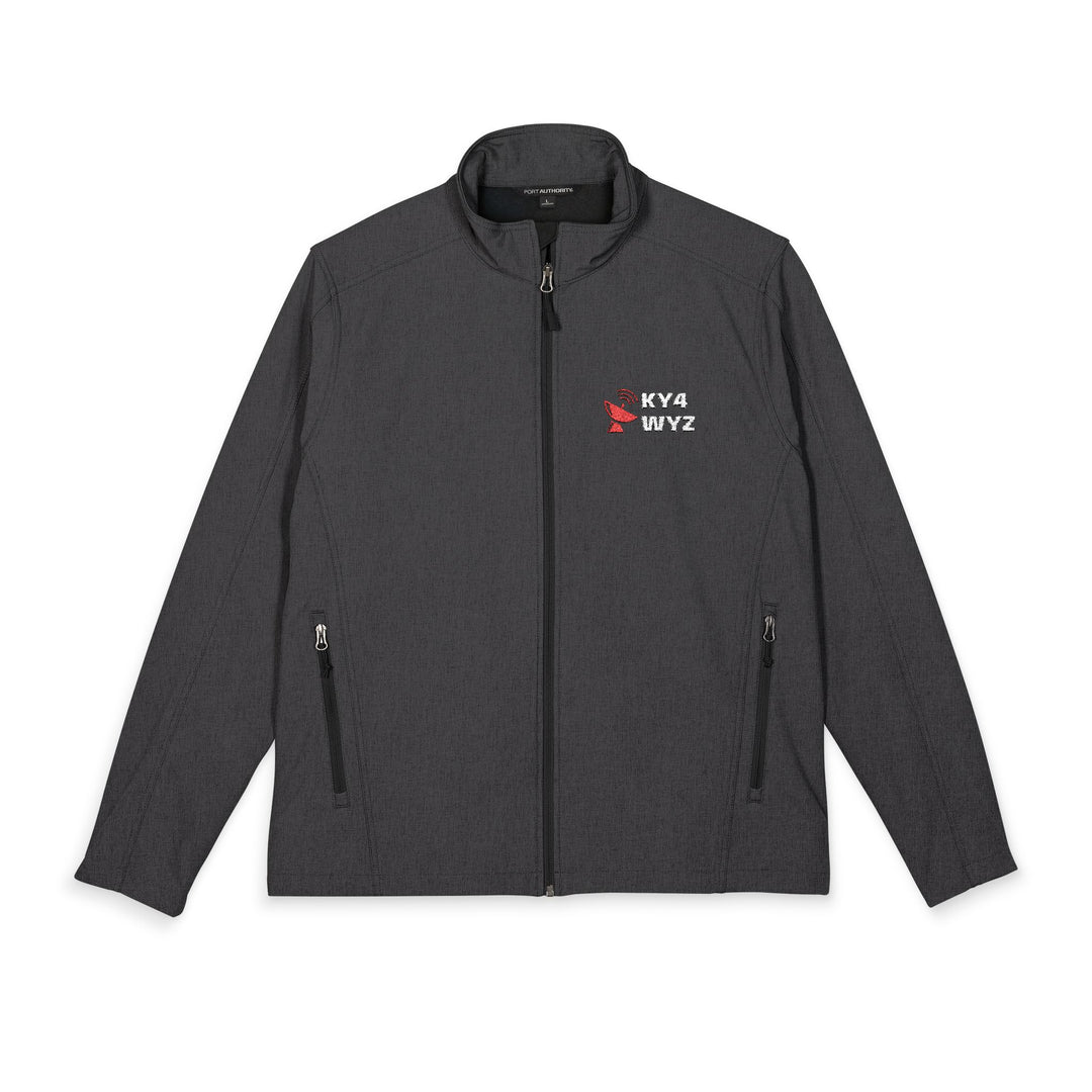 Personalized Ham Radio Soft Shell Jacket – Custom Embroidered Callsign Amateur Radio Coat