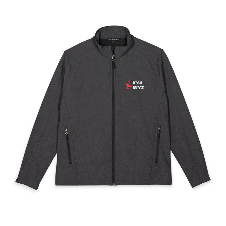 Personalized Ham Radio Soft Shell Jacket – Custom Embroidered Callsign Amateur Radio Coat