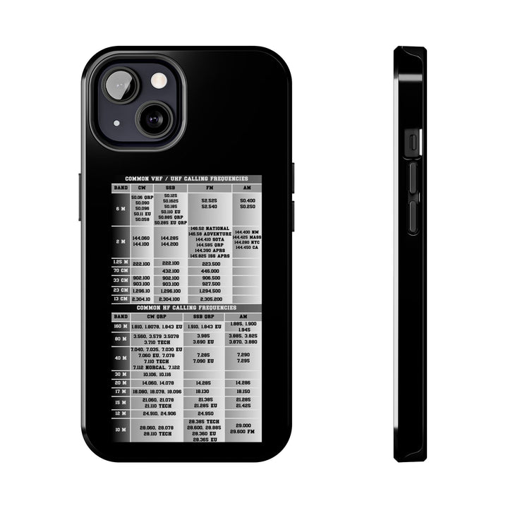 Ham Radio Phone Case - Calling Frequencies - Phone Cover