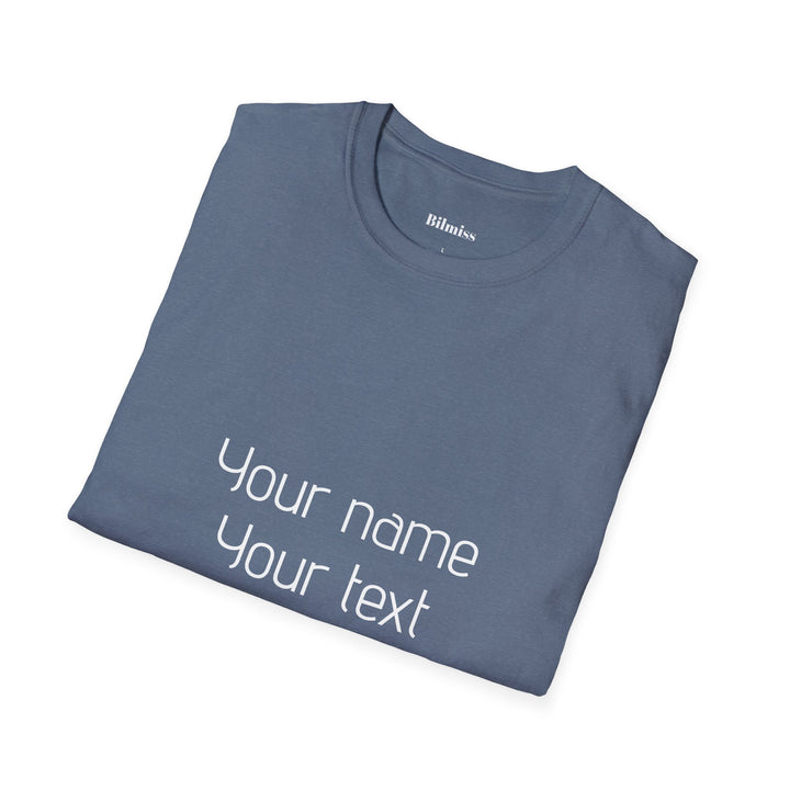 Custom Unisex T-Shirt - Personalized Shirt for Men & Women | Add Your Own Text, Logo or Photo | Gift Tee