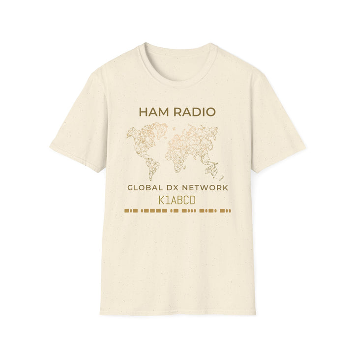 Global DX Network Morse Code Callsign Ham Radio T-Shirt