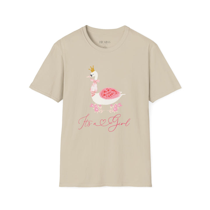 Pregnancy Announcement T-shirt, shirt for mom, It is a girl shirt, Pregnancy Reveal Tee, Baby Shower Gift, Funny Mom Tee