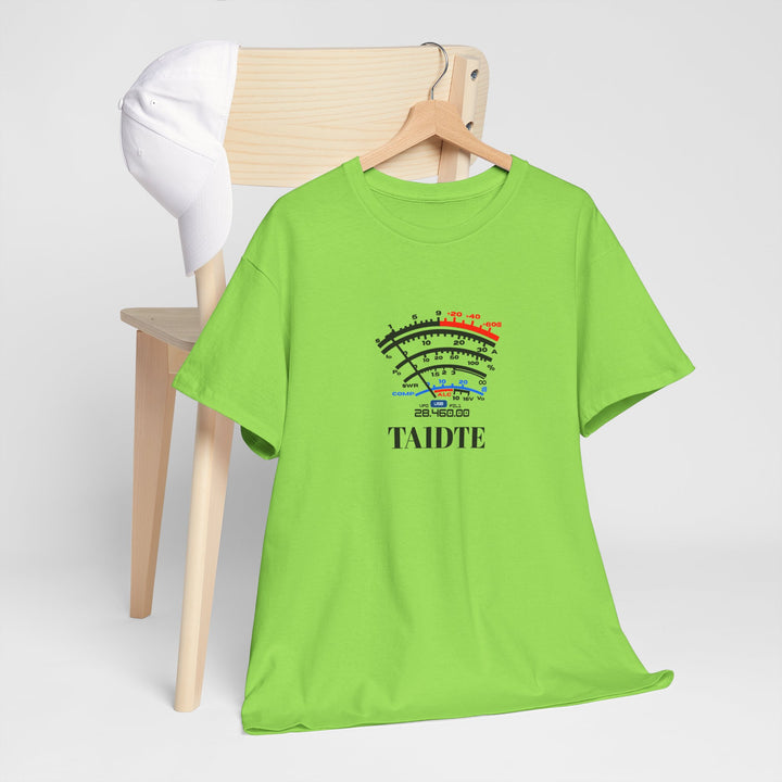 High-Visibility Personalized SW Meter Ham Radio T-Shirt with Custom Callsign
