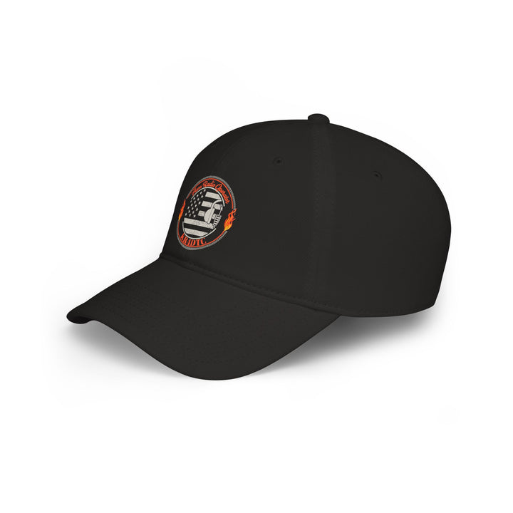 Personalized American Flag Ham Radio Baseball Cap with Custom Callsign