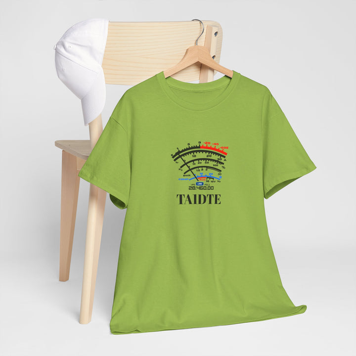 High-Visibility Personalized SW Meter Ham Radio T-Shirt with Custom Callsign