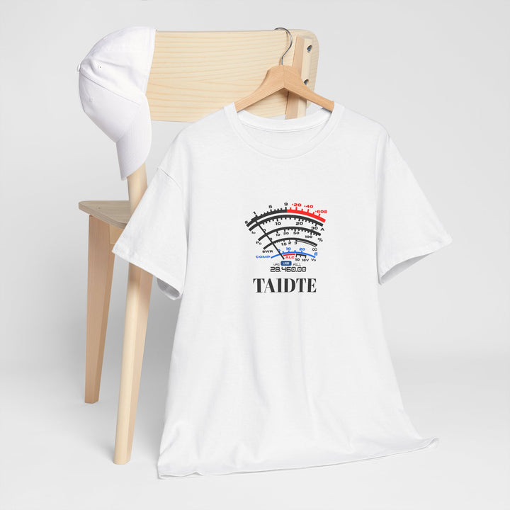 High-Visibility Personalized SW Meter Ham Radio T-Shirt with Custom Callsign
