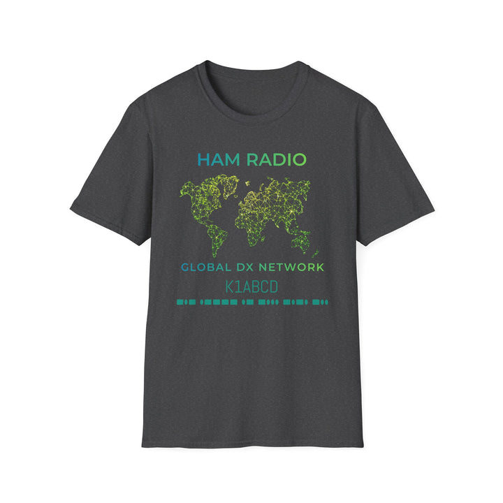 Global DX Network Morse Code Callsign Ham Radio T-Shirt