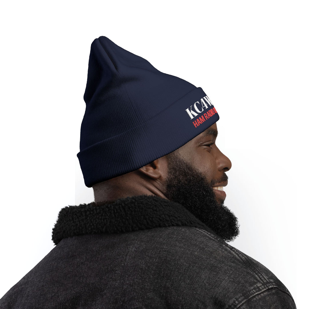 Personalized Ham Radio Callsign Beanie – Embroidered Operator Hat