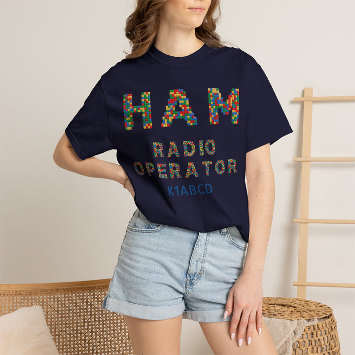 Colorful Ham Radio Operator T-Shirt – Amateur Radio Shirt
