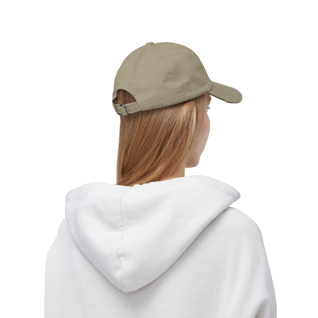 Personalized Vintage Ham Radio Skull Hat | Custom Callsign &amp; Licensed Since Distressed Cap