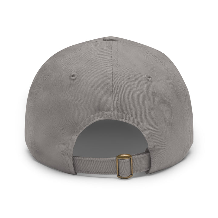 Personalized Ham Radio Leather Patch Hat – Custom Callsign Dad Cap