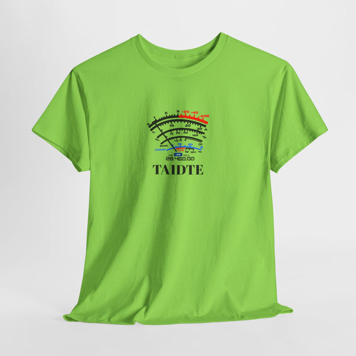 High-Visibility Personalized SW Meter Ham Radio T-Shirt with Custom Callsign
