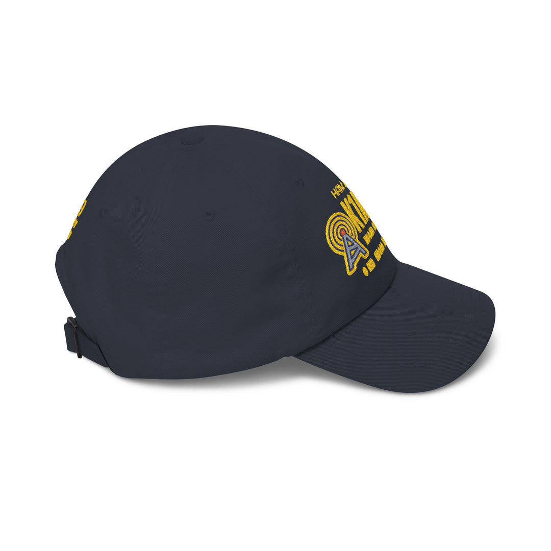 Personalized Morse Code Ham Radio Dad Hat with Custom Callsign