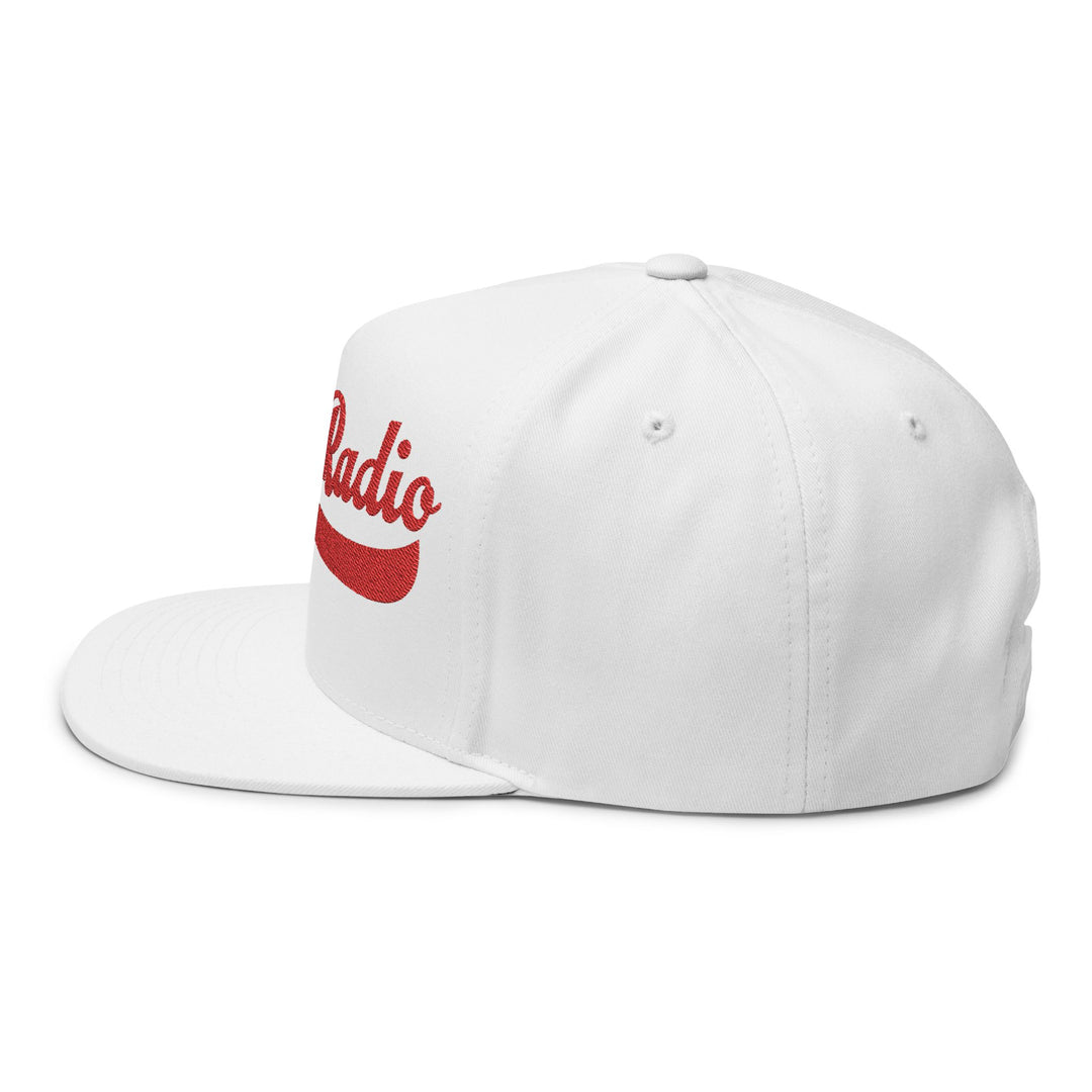 Personalized Ham Radio Flat Bill Cap – Custom Callsign