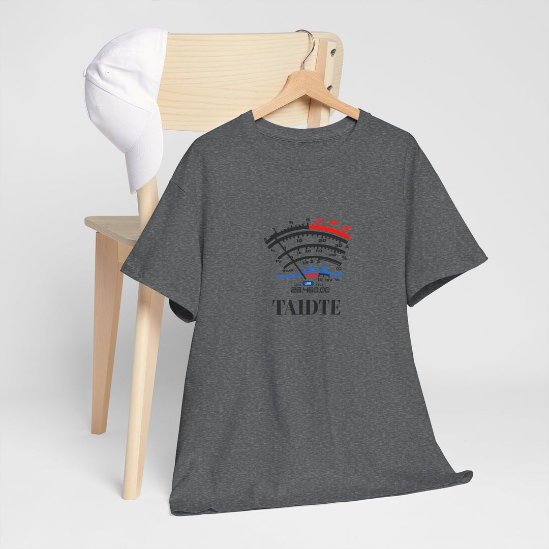 High-Visibility Personalized SW Meter Ham Radio T-Shirt with Custom Callsign