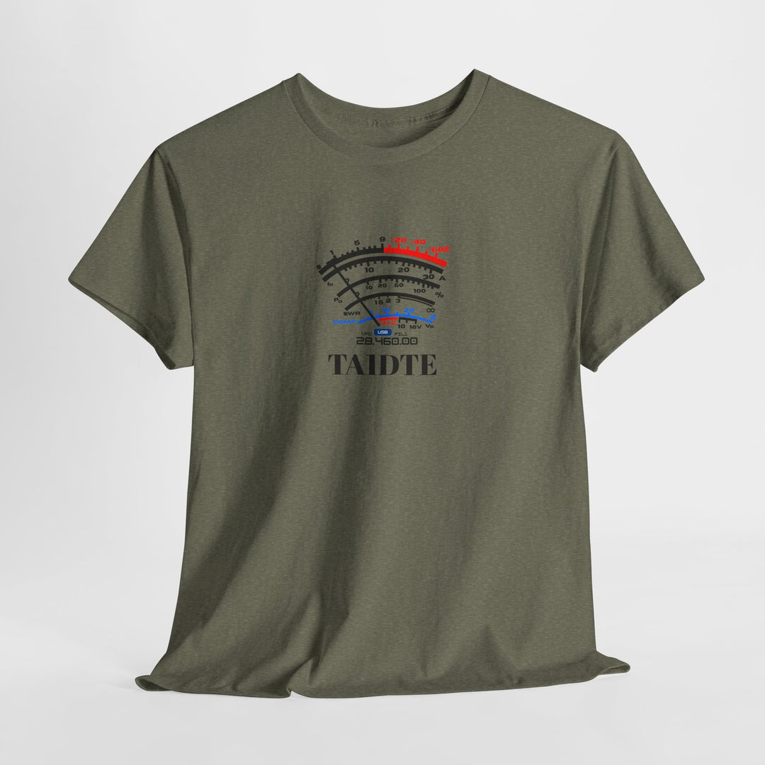 High-Visibility Personalized SW Meter Ham Radio T-Shirt with Custom Callsign
