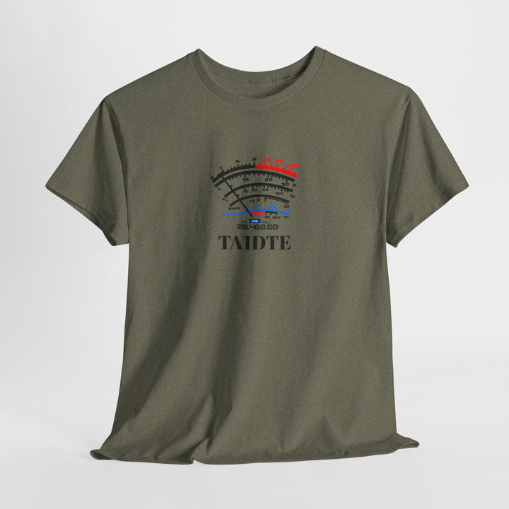 High-Visibility Personalized SW Meter Ham Radio T-Shirt with Custom Callsign