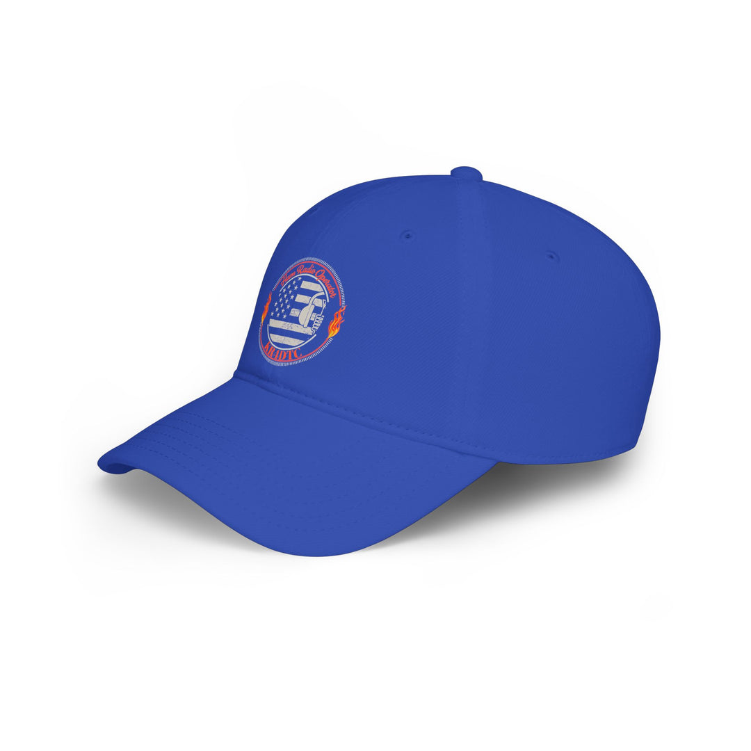 Personalized American Flag Ham Radio Baseball Cap with Custom Callsign