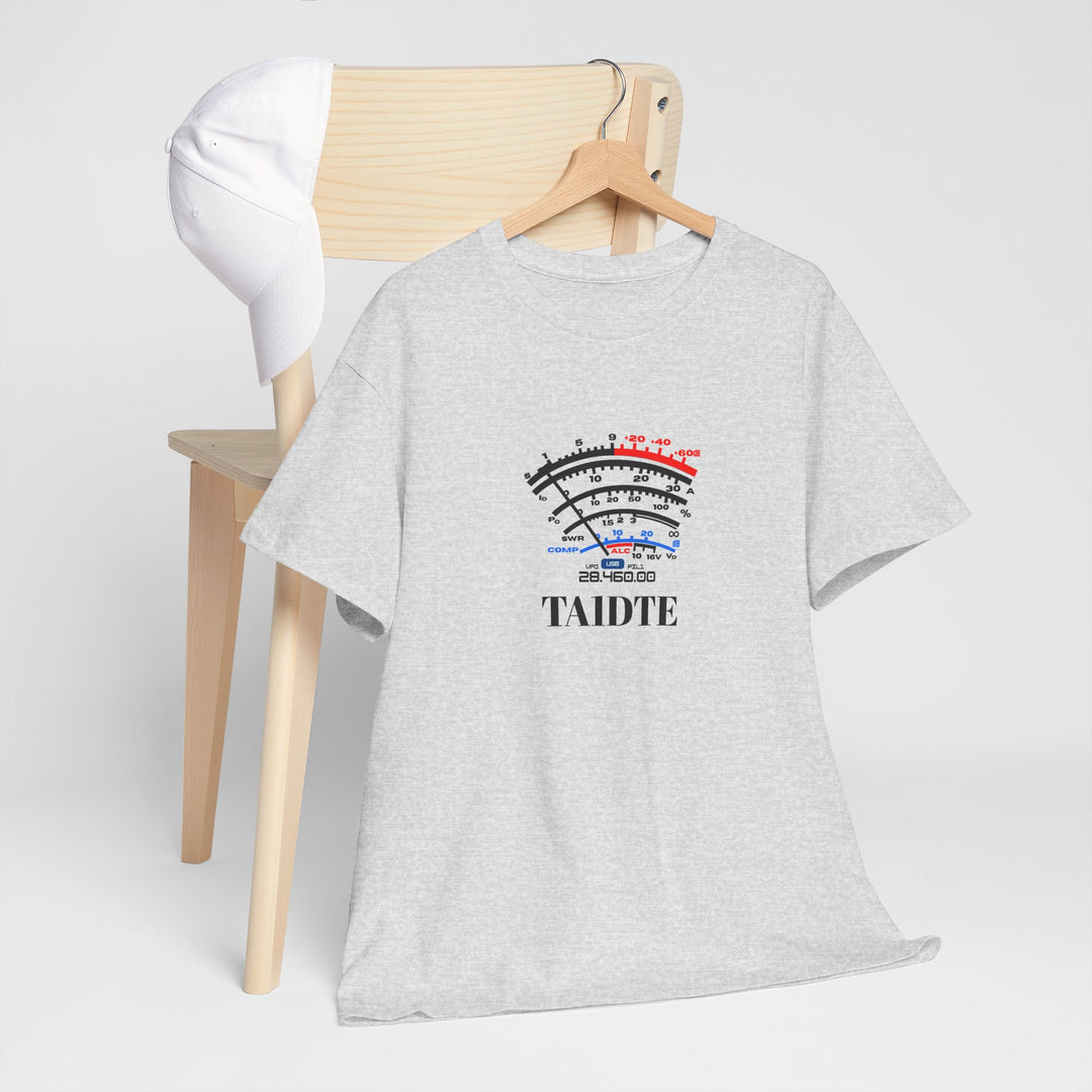 High-Visibility Personalized SW Meter Ham Radio T-Shirt with Custom Callsign