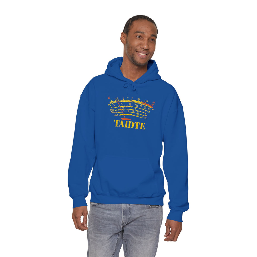 Ham Radio S Meter Hoodie - Custom Call Sign Sweatshirt