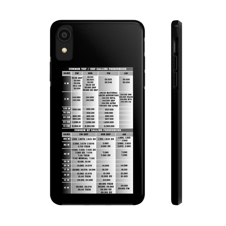 Protect your phone and keep essential ham radio calling frequencies right at your fingertips with this durable Ham Radio phone cases ideal for operators who love portable work, from QRP and SOTA to POTA.