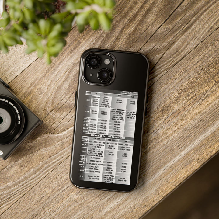 Protect your phone and keep essential ham radio calling frequencies right at your fingertips with this durable Ham Radio phone cases ideal for operators who love portable work, from QRP and SOTA to POTA.