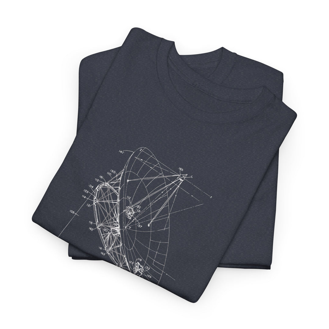 Ham radio t shirt custom call sign radio telescope design