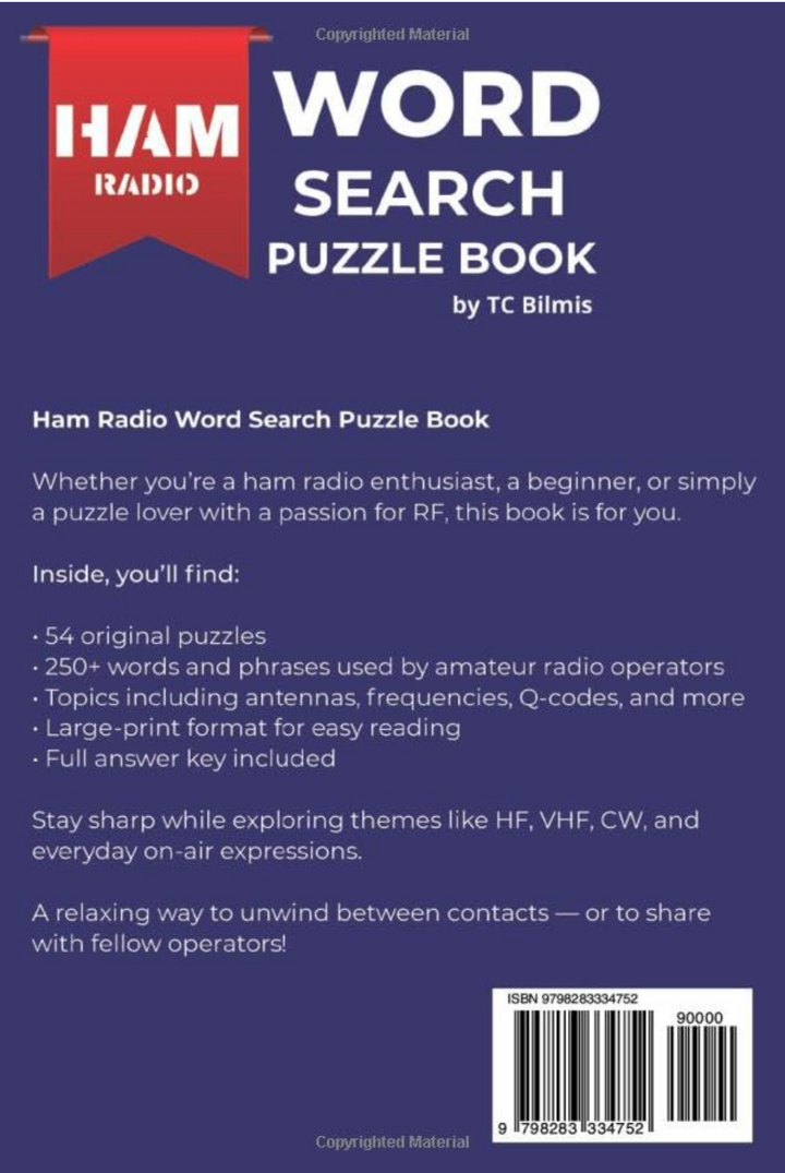 Ham Radio Word Search Puzzle Book