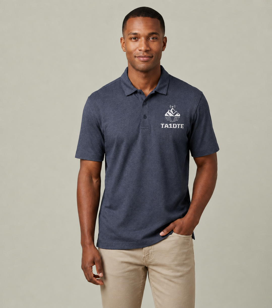 Personalized Ham Radio Polo Shirt – Custom Embroidered Call Sign Performance Polo