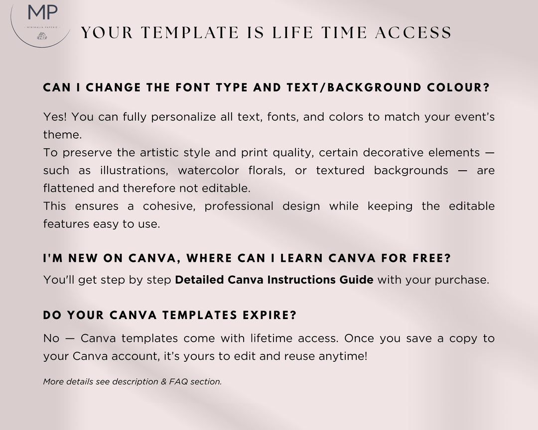 Burnt Orange Wedding Invitation Set | Minimalia Paperie Terracotta Canva Invite