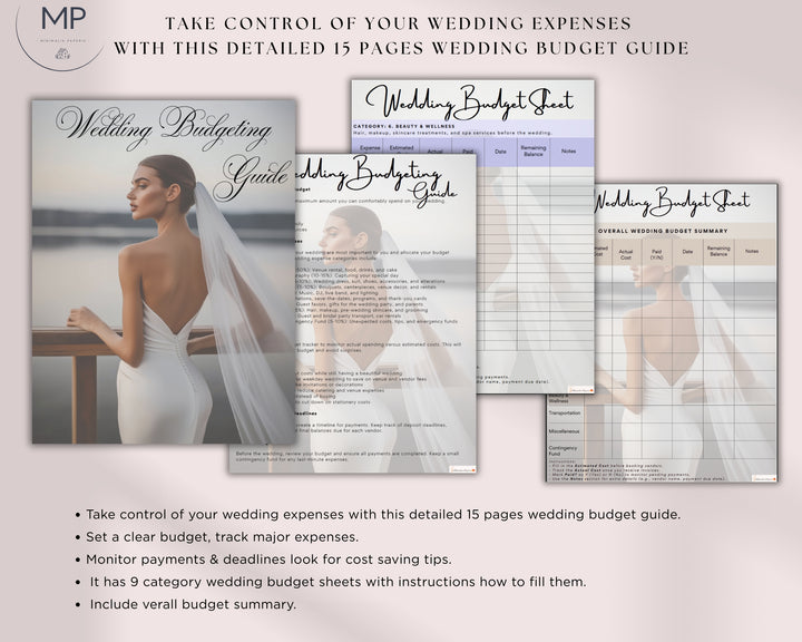 Burnt Orange Wedding Invitation Set | Minimalia Paperie Terracotta Canva Invite